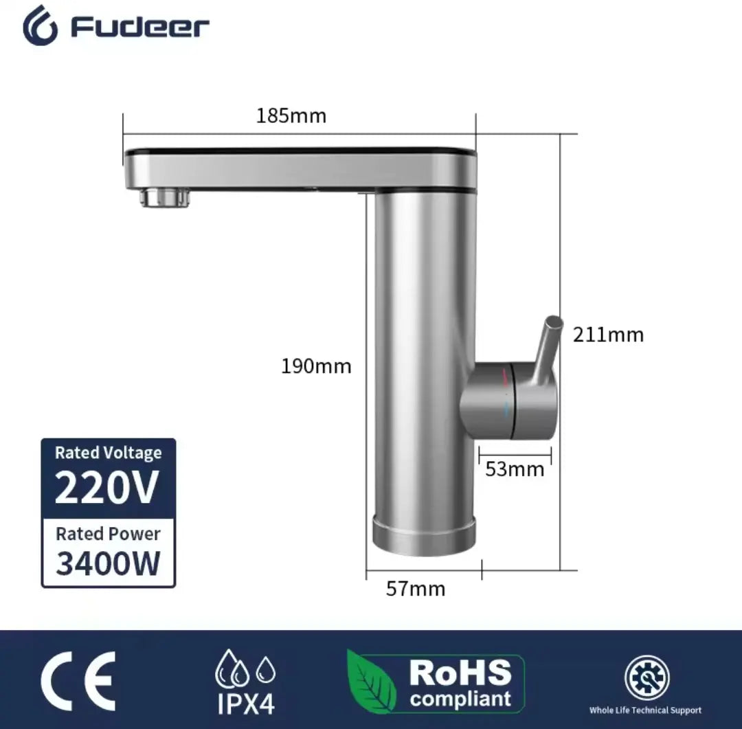 Electric Kitchen Water heater BK Store