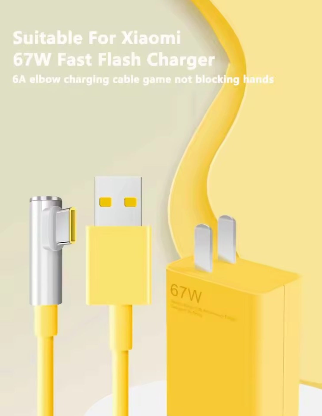 Xiaomi 63W Fast  Charger | Dual USB-C & USB-A Ports with QC/PD 3.0 | 12V-24V Vehicle Compatible Charging Adapter BK Store
